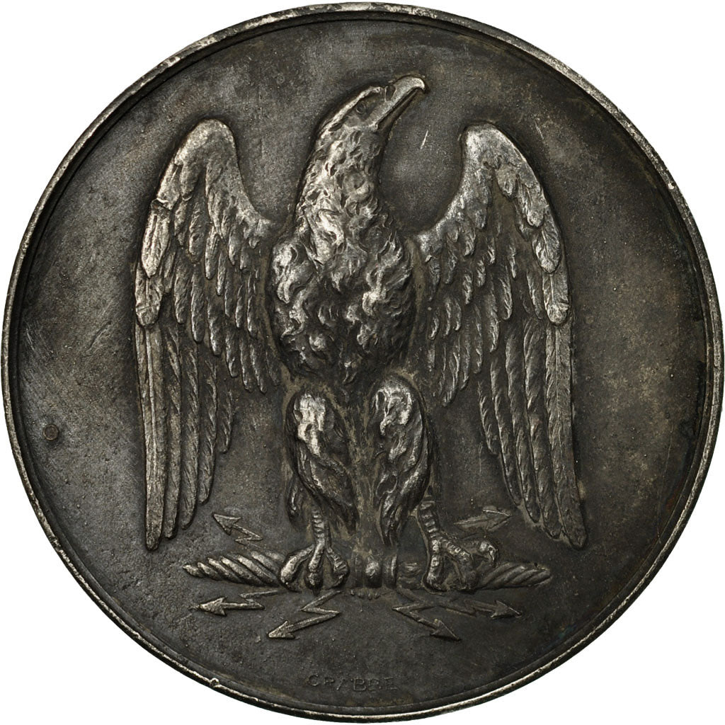 France, Medal, L'Aigle, Assurances contre l'Incendie, Gymnastique, Béthune
