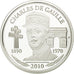 France, Médaille, Vème République, Charles De Gaulle, 2010, FDC, Argent