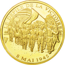 Francia, medaglia, Défilé de la Victoire du 8 Mai 1945, Champs Elysées, FDC