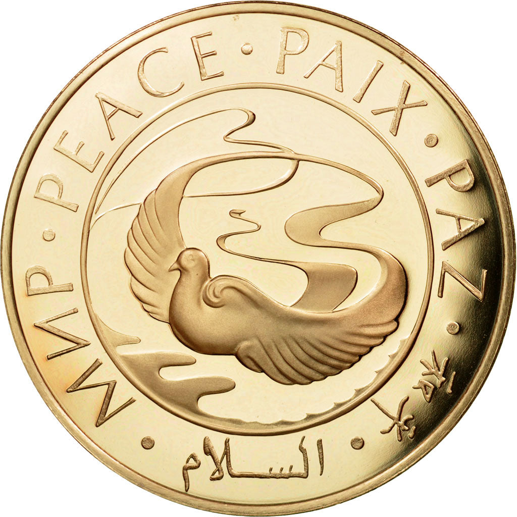 France, Médaille, Les Nations Unies, La Paix, FDC, Bronze