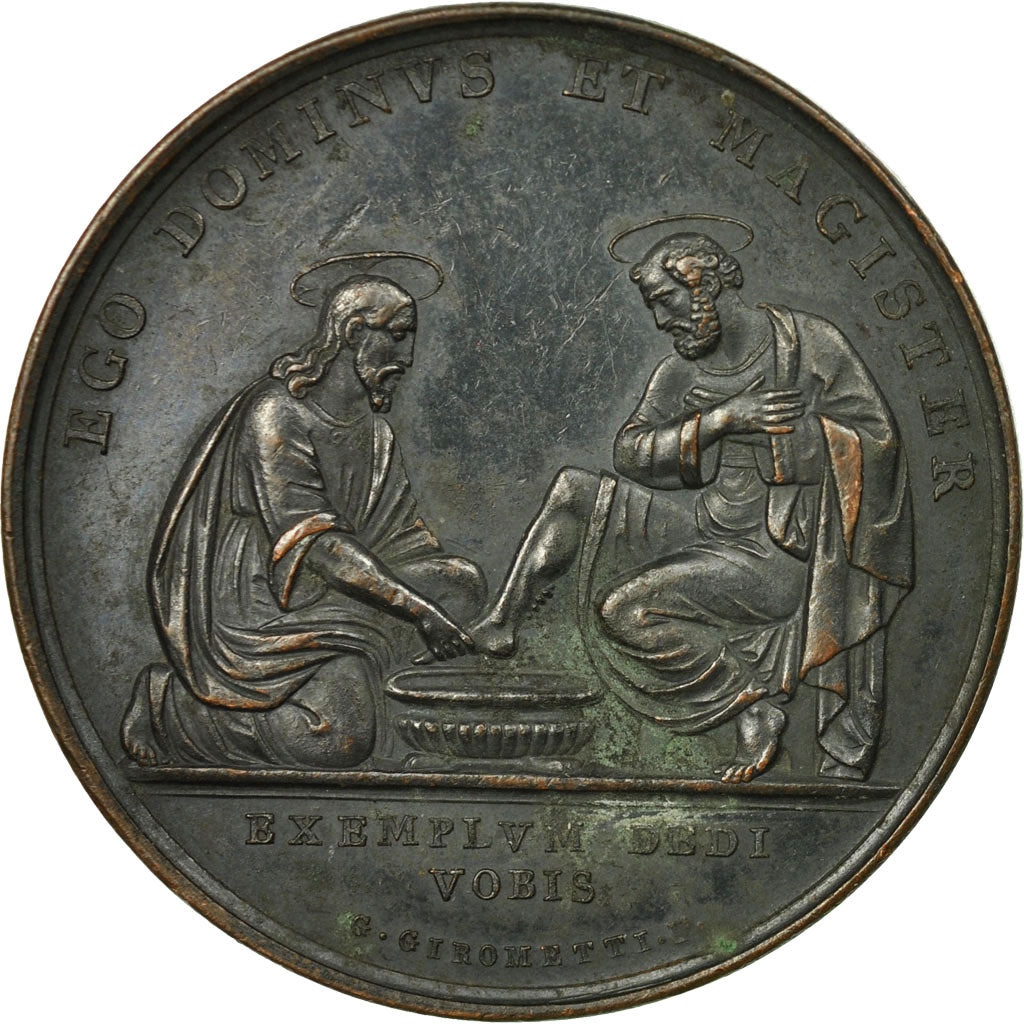 Vatican, Medal, Pie IX, Médaille du Maitre, undated (1850), Girometti