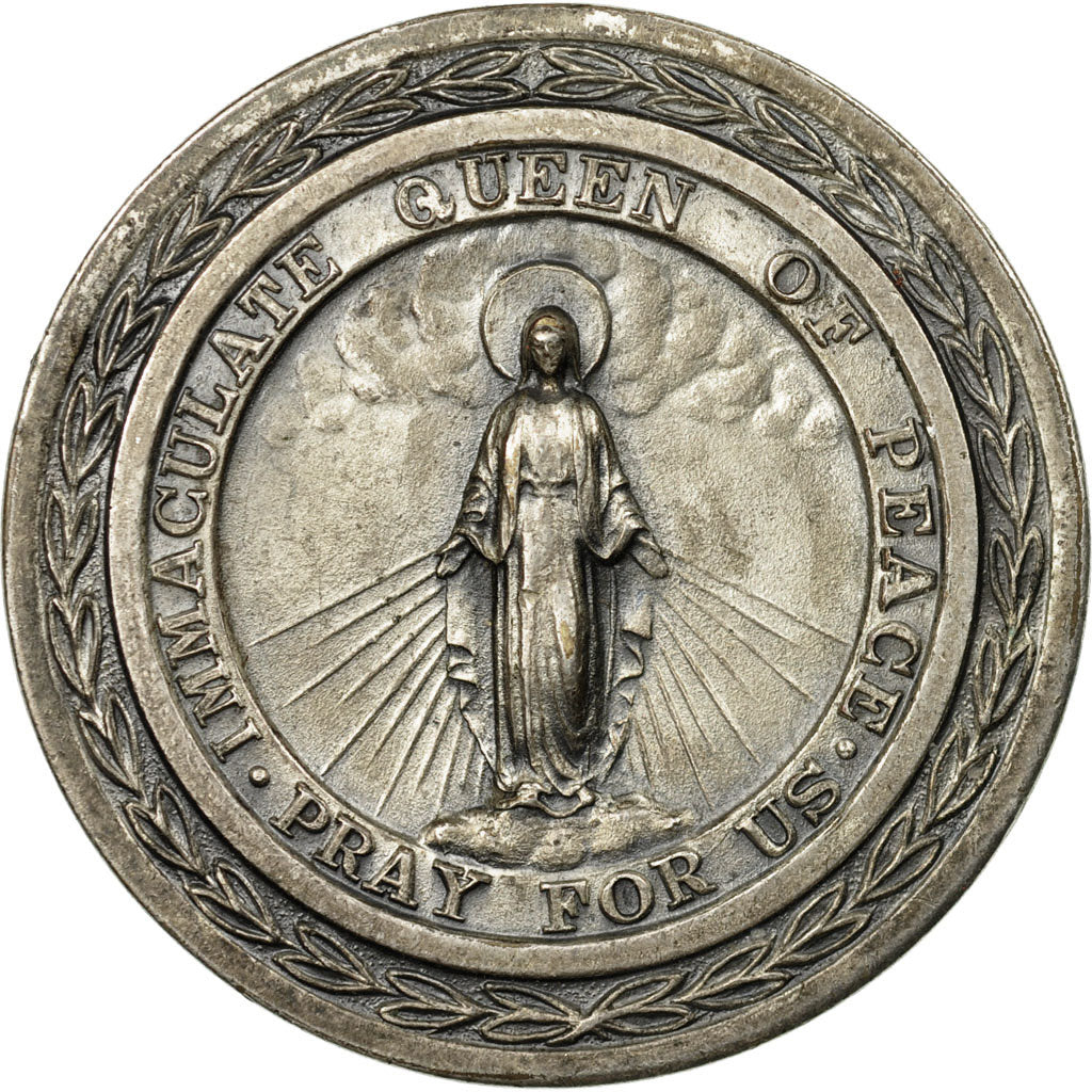 France, Medal, Religion, Saint Christophe, MS(60-62), Silvered bronze