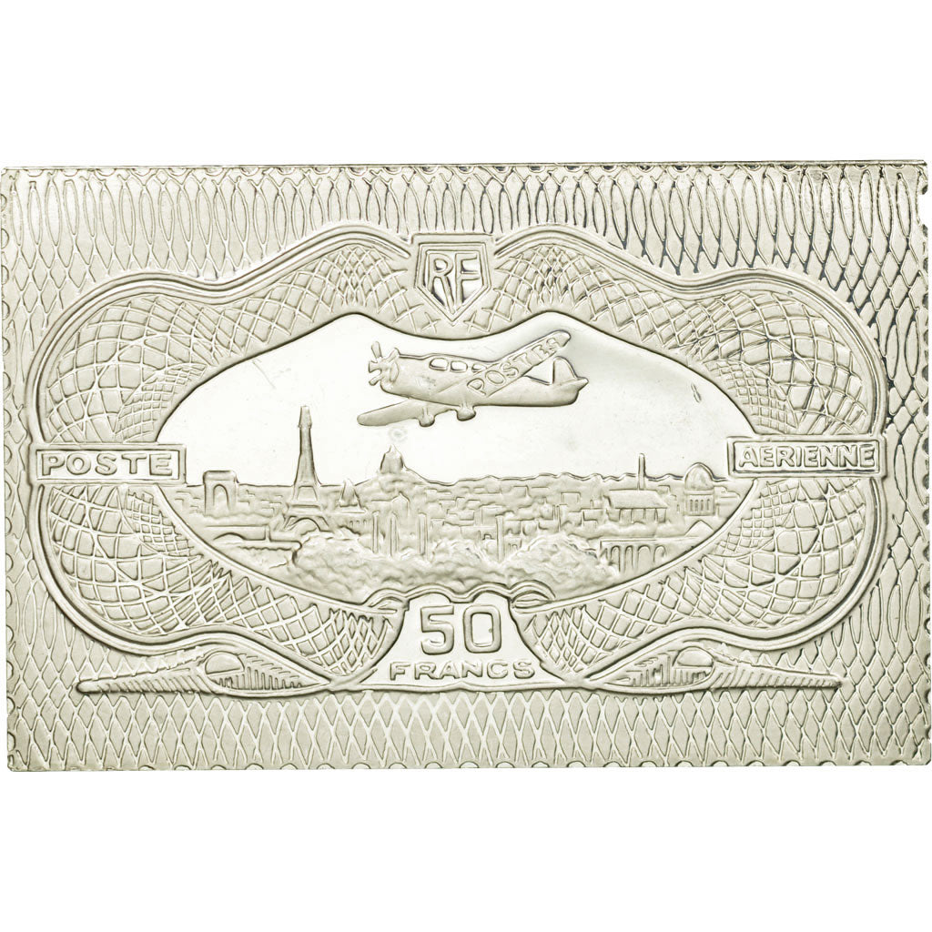 France, Medal, Timbre, Vue de Paris 