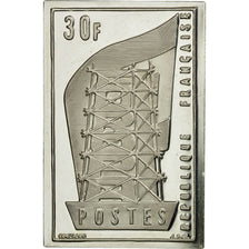 France, Médaille, Timbre, Europa, 30 Francs, 1983, FDC, Argent
