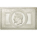Francia, medaglia, Timbre, Napoléon III, Effigie Laurée, 5 Francs, 1982, FDC