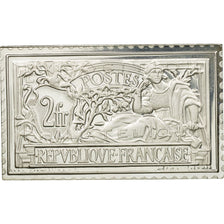 France, Medal, Timbre, Type Merson Surchargé, Exposition Philatélique du