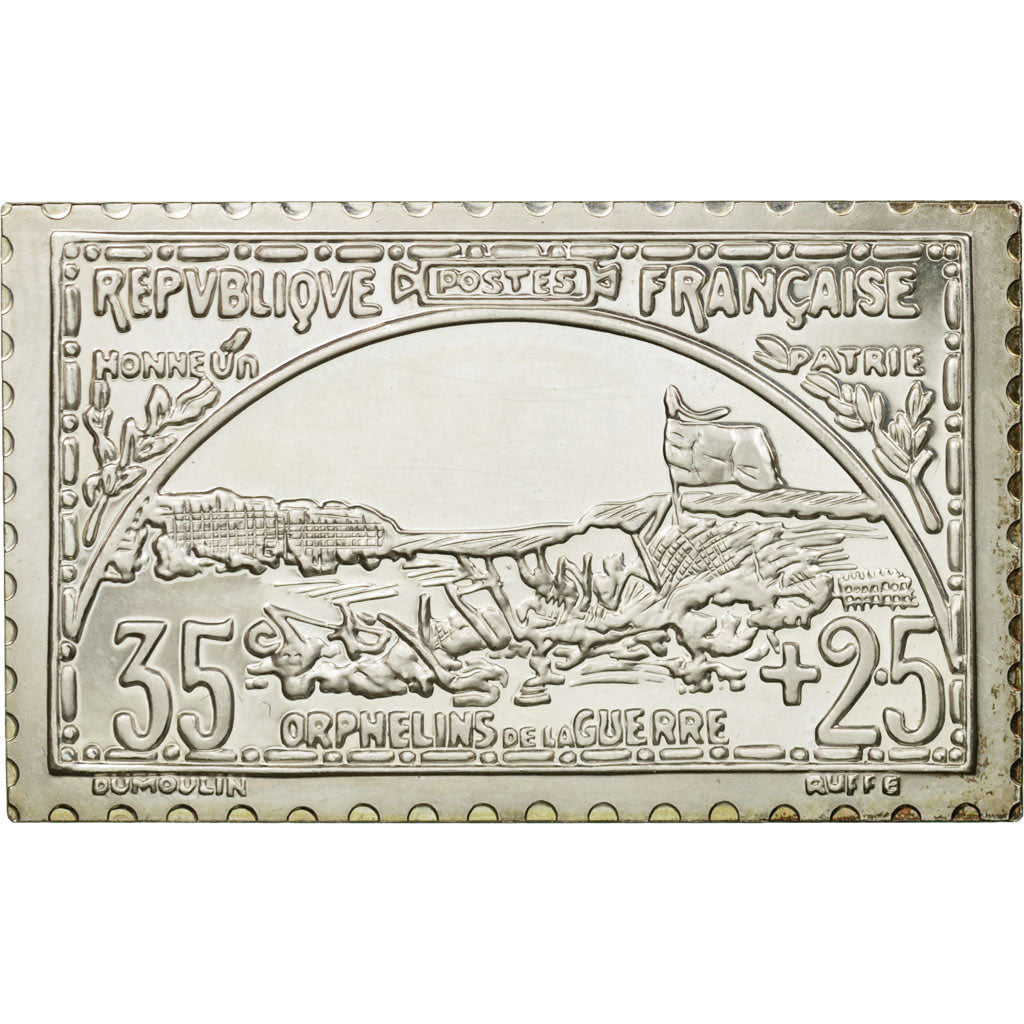 France, Medal, Timbre, Orphelins de Guerre, Honneur et Patrie, 1982, MS(65-70)
