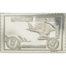 France, Médaille, Timbre, Orphelins de Guerre, La Marseillaise, 1982, FDC