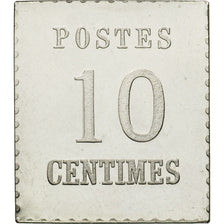 Francia, medaglia, Timbre, Alsace-Lorraine, 10 Centimes, 1981, FDC, Argento