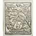 France, Medal, Timbre, Type Blanc, 5 Centimes, 1982, MS(65-70), Silver