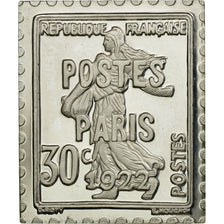France, Medal, Timbre, Postes, Paris, Préoblitéré, 30 Centimes, 1982