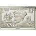 France, Médaille, Timbre, Jacques Cartier, 1,50 Francs, 1983, FDC, Argent