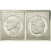 France, Médaille, Timbre, Cérès, Tête-Bêche, 1981, FDC, Argent
