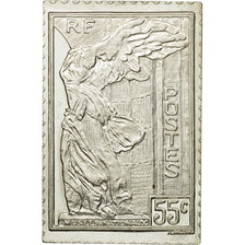 Francia, medaglia, Timbre, Victoire de Samothrace, 55 Centimes, 1983, FDC