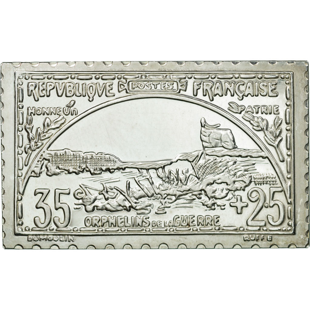 France, Medal, Timbre, Orphelins de Guerre, Honneur et Patrie, 1982, MS(65-70)