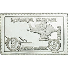 Francja, Medal, Timbre, Orphelins de Guerre, La Marseillaise, 1982, MS(65-70)