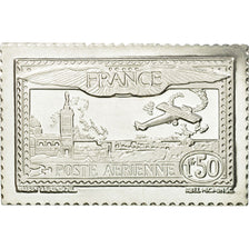 France, Médaille, Timbre, 1930, Exposition Aéropostale de Paris, 1983, FDC