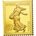 France, Medal, Timbre, Bicentenaire, 35 Centimes, MS(65-70), Vermeil