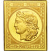Frankreich, Medaille, Timbre, Bicentenaire, Un Franc, STGL, Vermeil