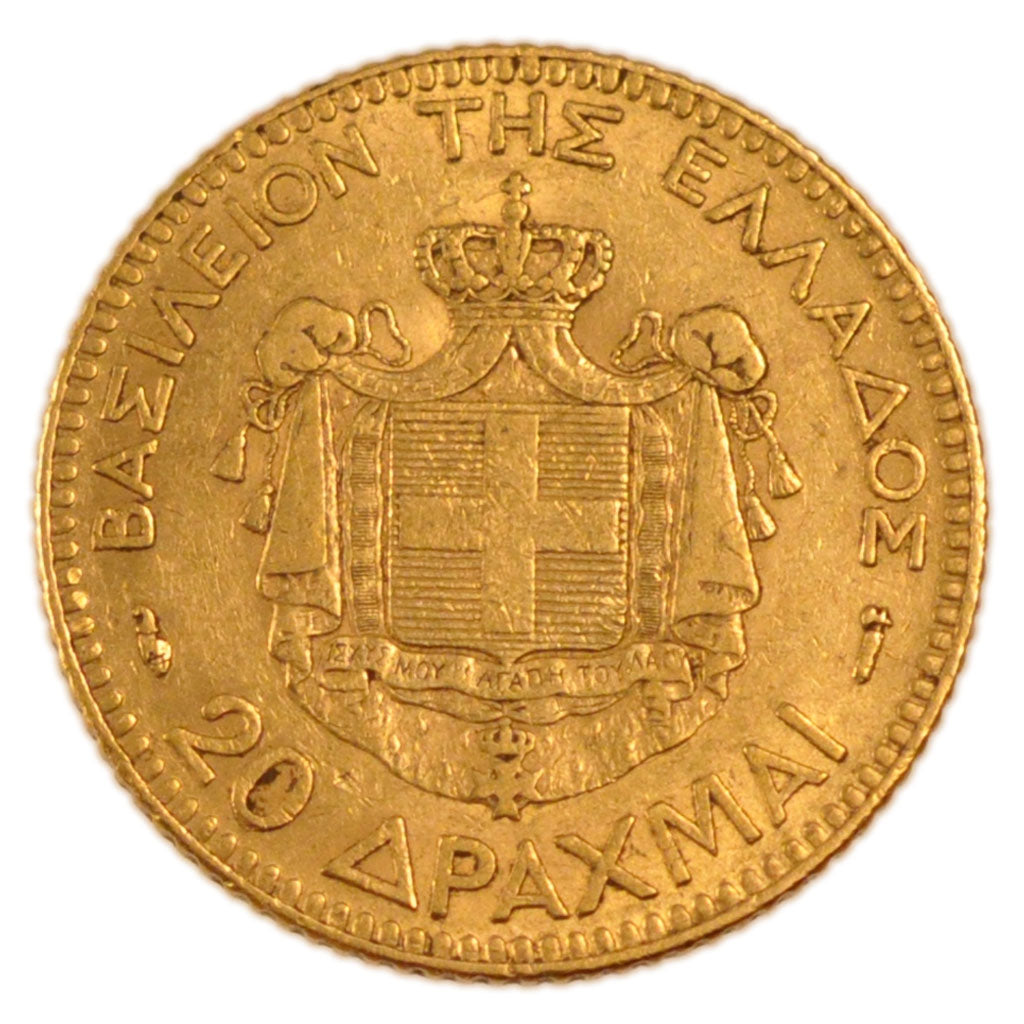Grecia, 10 Drachma, 1884, Paris, SPL-, Oro, KM:49