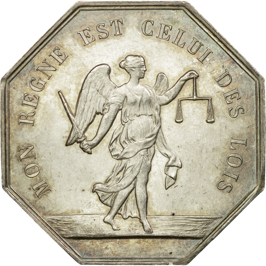France, Jeton, Notaires de l'Arrondissement d'Yvetot, Marey, SUP+, Argent