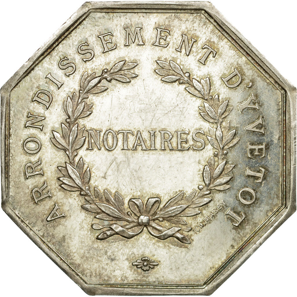Francia, Token, Notaires de l'Arrondissement d'Yvetot, Marey, EBC+, Plata