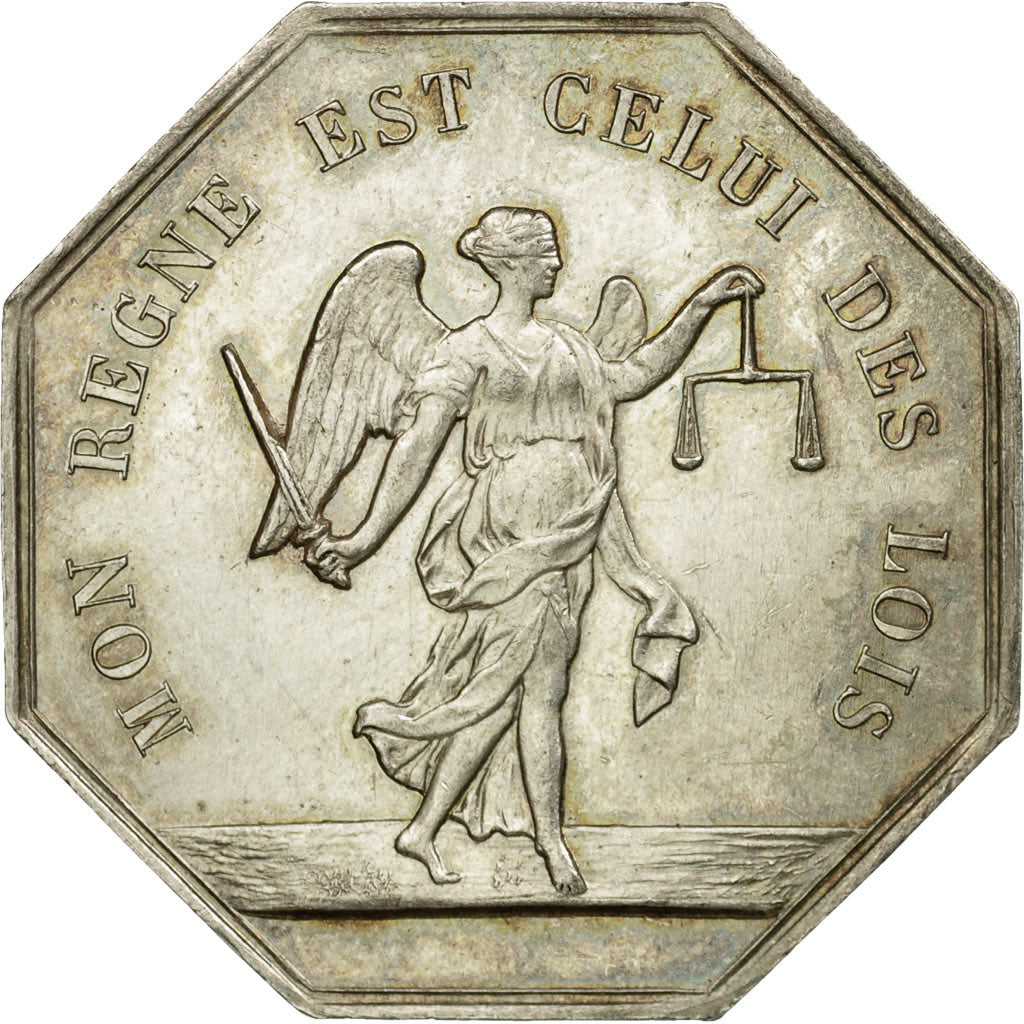 France, Jeton, Notaires de l'Arrondissement d'Yvetot, Marey, SUP+, Argent