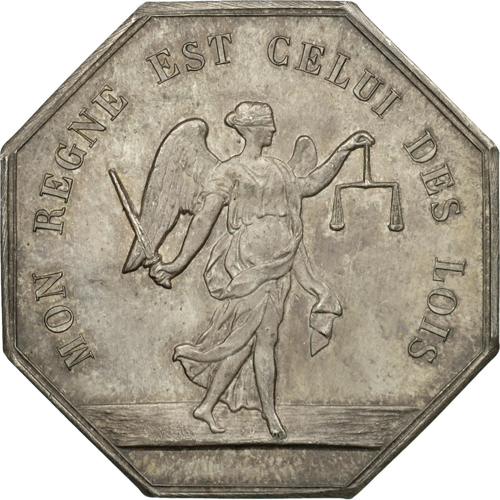 Frankreich, Token, Notaires de l'Arrondissement d'Yvetot, Marey, VZ, Silber