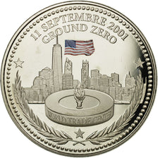 Francia, medaglia, World Trade Center, 11 Septembre 2001, Ground Zéro, FDC