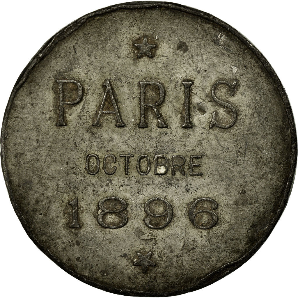 Russie, Médaille, Visite de Nicolas II et de la Tzarine en France, Octobre