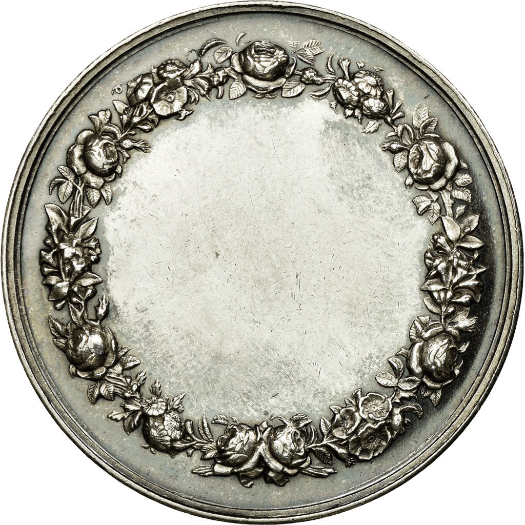 France, Medal, Mariage, Fidélité Bonheur, Petit, MS(60-62), Silver