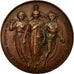 France, Medal, Société Libre d'émulation du Commerce, Seine Inférieure