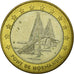 France, Medal, 10 Euro, Ville du Havre, Pont de Normandie, 1996, MS(63)