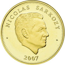 France, Medal, Nicolas Sarkozy, Président de la République, 2007, MS(65-70)