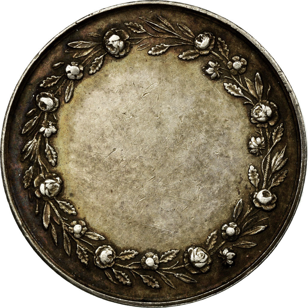 France, Médaille, Religion, Mariage Chrétien, SUP, Argent