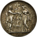 France, Medal, Religion, Mariage Chrétien, Pingret, MS(60-62), Silver