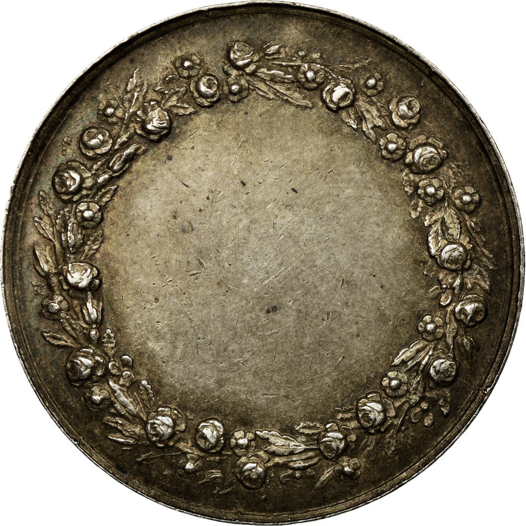 France, Medal, Religion, Mariage Chrétien, Pingret, MS(60-62), Silver
