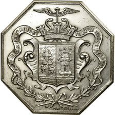 France, Token, Chambre de Commerce d'Elbeuf, 1862, MS(64), Silver