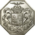France, Token, Chambre de Commerce d'Elbeuf, 1862, MS(64), Silver
