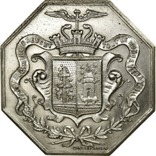 France, Token, Chambre de Commerce d'Elbeuf, 1862, MS(63), Silver
