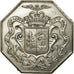 France, Token, Chambre de Commerce d'Elbeuf, 1862, MS(60-62), Silver