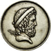 France, Medal, Ecole de Médecine de Reims, AU(55-58), Silver