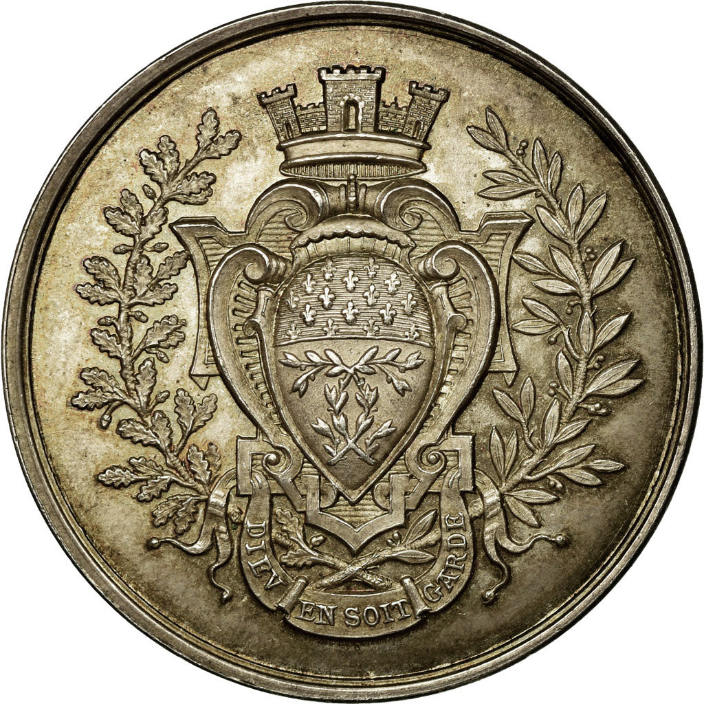 Francia, Token, Compagnie Générale des Assurances Rémoises, 1879, SPL