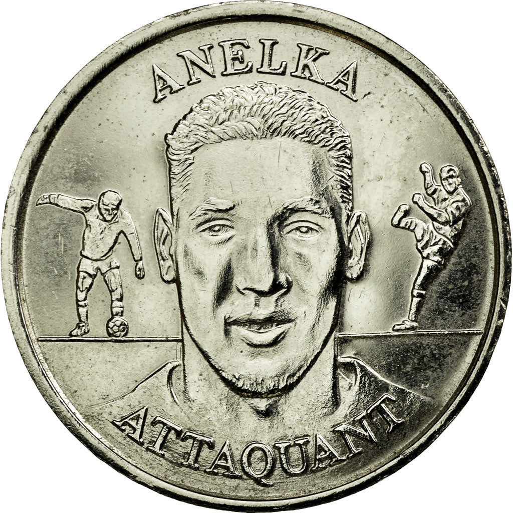 France, Jeton, Equipe de France de Football, Anelka, Attaquant, 1999, SPL+