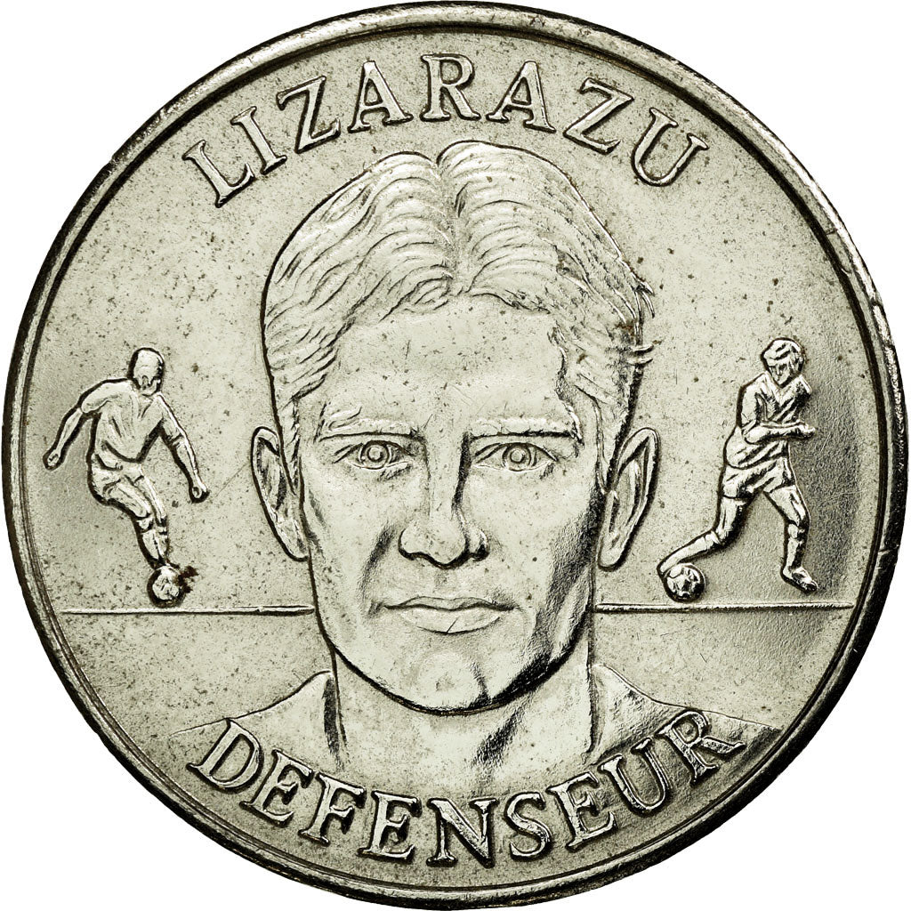 Francia, Token, Equipe de France de Football, Lizarazu, Défenseur, 1999, SPL+