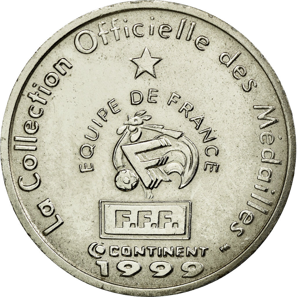 Francia, Token, Equipe de France de Football, Lizarazu, Défenseur, 1999, SPL+