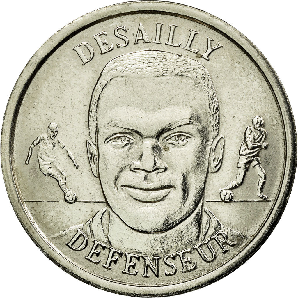 France, Jeton, Equipe de France de Football, Desailly, Défenseur, 1999, SPL+