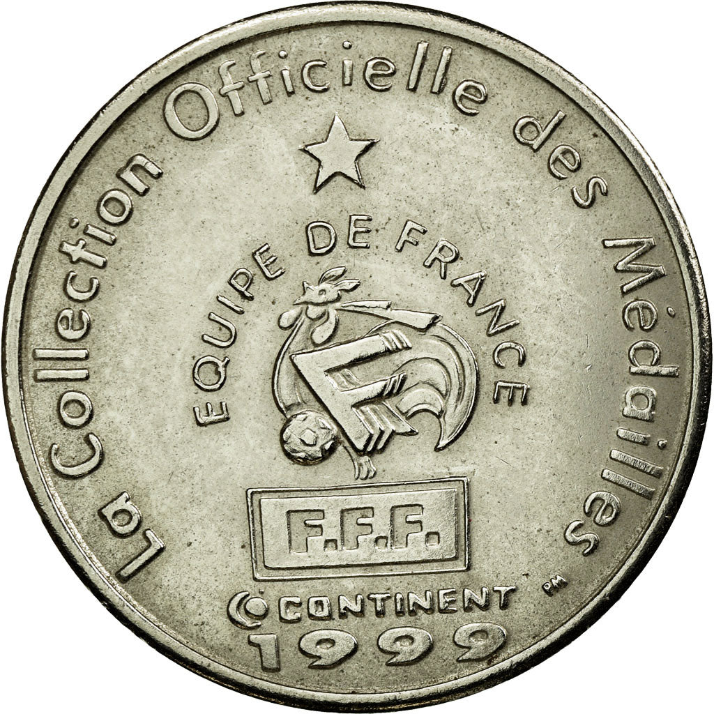 Francia, Token, Equipe de France de Football, Vieira, Milieu de Terrain, 1999