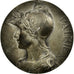 Frankreich, Medaille, Ligue Patriotique Rouennaise, Rivet, VZ, Silvered bronze