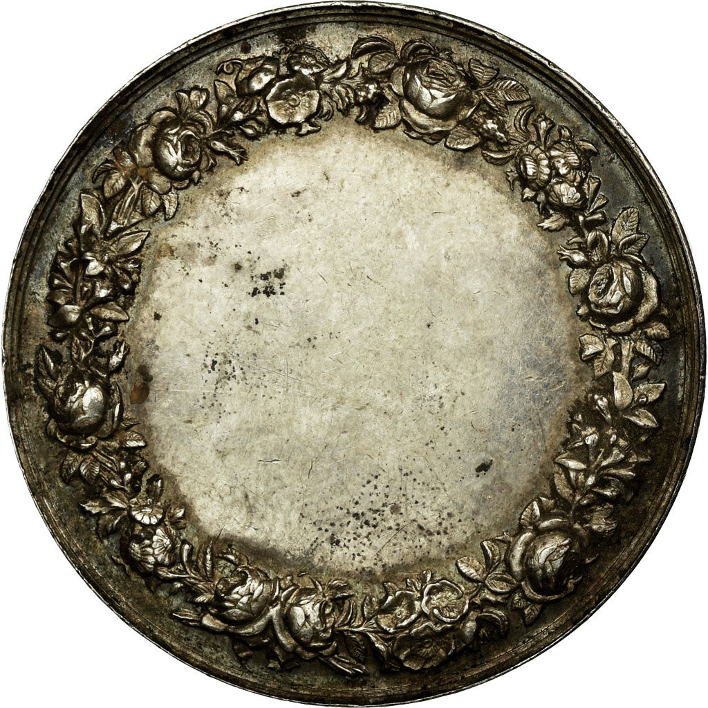 France, Médaille, Mariage, Fidélité Bonheur, Petit, SUP, Argent
